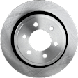 4-Wheel Set Front and Rear Brake Disc and Pad Kit, Plain Surface 6 Lugs Front-350.01 mm/Rear-347.98 mm, Includes (4) Brake Disc and (2) Brake Pad Set