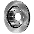 4-Wheel Set Front and Rear Brake Disc and Pad Kit, Plain Surface 6 Lugs Front-305.05 mm/Rear-329.69 mm, Includes (4) Disc and (2) Pad Set