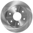 4-Wheel Set Front and Rear Brake Disc and Pad Kit, Plain Surface 6 Lugs Front-305.05 mm/Rear-329.69 mm, Includes (4) Disc and (2) Pad Set