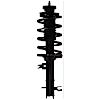 4-Piece Kit Fully Loaded Strut, Includes (2) Control Arm and (2) Shock Absorber and Strut Assembly