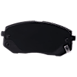 Front and Rear Brake Disc and Pad Kit, Plain Surface 5 Lugs