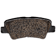 Front and Rear Brake Disc and Pad Kit, Plain Surface 5 Lugs