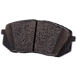 Front and Rear Brake Disc and Pad Kit, Plain Surface 5 Lugs