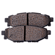 2005 Subaru Outback XT - 8-Piece Kit Front and Rear Brake Disc and Pad Kit, Plain Surface, 5 Lugs, 2.5L 4Cyl,  Includes (4) Brake Disc and (2) Brake Pad Set