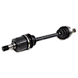 6-Piece Kit Front, Driver and Passenger Side Axle Assemby, includes (2) Axle Assembly, (2) Wheel Bearing, and (2) Wheel Hub, 4 Cyl., 2.4L Engine