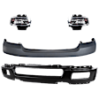 2004 Ford F-150 - 4-Piece Kit Front Bumper, New Body Style, For Models Without Wheel Opening Molding, Paint to Match, Includes (1) Bumper, (1) Bumper Cover, and (2) Fog Light