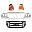4-Piece Kit Header Panel, Includes (1) Header Panel, (1) Grille Assembly and (2) Corner Light