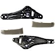 4-Piece Kit Grille Bracket, Includes (2) Grille Bracket and (2) Headlight Filler