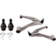 4-Piece Kit Control Arm Includes (2) Ball Joint and (2) Control Arm