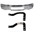 3-Piece Kit, Bumper, Chrome, Includes (1) Bumper and (2) Bumper Bracket