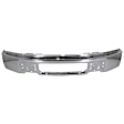 3-Piece Kit, Bumper, Chrome, Includes (1) Bumper and (2) Bumper Bracket