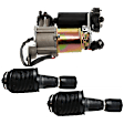 2003-2009 Toyota 4Runner - 3-Piece Kit, Air Suspension Compressor, includes (2) Air Spring and (1) Air Suspension Compressor