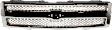 2012 Chevrolet Silverado 1500 - 3-Piece Kit Grille, Chrome,  Includes (1) Grille Assembly and (2) Headlight