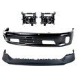 2016 Ram 1500 - 4-Piece Kit Front, Lower Bumper, For Models With Two Piece  Type, Painted Black,  Includes (1) Bumper, (2) Bumper Bracket, and (1) Bumper Cover
