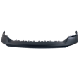 2014 Ram 1500 - 3-Piece Kit Front, Lower Bumper, For Models With Two Piece  Type, Painted Black,  Includes (1) Bumper, (1) Bumper Cover, and (1) Valance