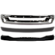 3-Piece Kit, Bumper, Chrome, Includes (1) Bumper, (1) Bumper Cover, and (1) Bumper Trim