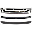 2007 Dodge Ram 2500 - 3-Piece Kit Front Bumper, New Body Style, Chrome, Includes (1) Bumper and (2) Bumper Trim