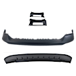 3-Piece Kit Front, Upper Primed Bumper Cover, Includes (1) Bumper Cover, (1) Valance and (1) Bumper Trim