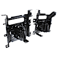 2014 Ram 1500 - 4-Piece Kit Front, Lower Bumper, For Models With Two Piece  Type, Painted Black,  Includes (1) Bumper, (2) Bumper Bracket, and (1) Bumper Cover