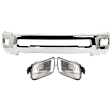 3-Piece Kit, Bumper, Chrome, Includes (1) Bumper and (2) Fog Light