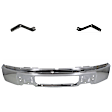 3-Piece Kit, Bumper, Chrome, Includes (1) Bumper and (2) Bumper Bracket
