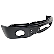 2011 Ford F-150 - 3-Piece Kit Bumper, Powdercoated Black,  Includes (1) Bumper and (2) Bumper Bracket
