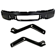2011 Ford F-150 - 3-Piece Kit Front Bumper, Painted Black, Includes (1) Bumper and (2) Bumper Bracket