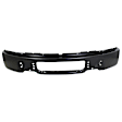 2011 Ford F-150 - 3-Piece Kit Front Bumper, Painted Black, Includes (1) Bumper and (2) Bumper Bracket