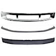3-Piece Kit, Bumper, Chrome, Includes (1) Bumper, (1) Bumper Trim, and (1) Valance