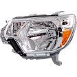 3-Piece Kit Halogen Headlight, Type 1, Includes (1) Grille Assembly and (2) Headlight