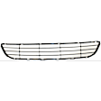 3-Piece Kit Bumper Grille, 4-Door, Sedan, Textured Gray, Includes (1) Bumper Grille and (2) Fog Light Cover