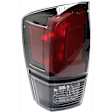 3-Piece Kit Driver and Passenger Side Halogen Tail Light, With bulb(s), Includes (2) Tail Light and (1) Tailgate Handle
