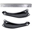 3-Piece Kit Bumper Reinforcement, Aluminum, Includes (1) Bumper Reinforcement and (2) Bumper Reinforcement Bracket