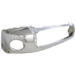 3-Piece Kit, Bumper, Chrome, Includes (1) Bumper and (2) Bumper Bracket