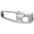 3-Piece Kit, Bumper, Chrome, Includes (1) Bumper and (2) Bumper Bracket