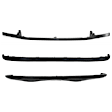 3-Piece Kit Front, Upper Textured Bumper Cover, Includes (1) Bumper Cover, (1) Bumper Trim, and (1) Valance