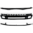 2000-2006 Toyota Tundra - 3-Piece Kit, Front, Lower Bumper, Painted Black, Includes (1) Bumper, (1) Bumper Cover, and (1) Bumper Trim