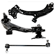 2011 Honda CR-V - 3-Piece Kit Control Arm, 4WD,  Includes (2) Control Arm and (1) Sway Bar Link