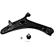 4-Piece Kit Control Arm Includes (2) Control Arm and (2) Tie Rod End