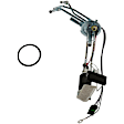 1992 Chevrolet C3500 - 3-Piece Kit Galvanized Steel Fuel Tank, Standard Cab Pickup, 48.5 in. x 16.5 in. x 14.125 in., With 25 Gallon Midship Tank, 25 gallons / 95 liters, GAS, Includes (1) Fuel Pump, (1) Fuel Tank, and (1) Fuel Tank Strap