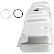 1992 Chevrolet C3500 - 3-Piece Kit Galvanized Steel Fuel Tank, Standard Cab Pickup, 48.5 in. x 16.5 in. x 14.125 in., With 25 Gallon Midship Tank, 25 gallons / 95 liters, GAS, Includes (1) Fuel Pump, (1) Fuel Tank, and (1) Fuel Tank Strap