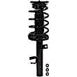4-Piece Kit Front, Driver and Passenger Side Fully Loaded Strut, includes (2) Loaded Strut and (2) Sway Bar Link