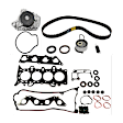 3-Piece Kit Timing Belt Kit, 1.7L, 4Cyl Water Pump Not Included Includes (1) Cylinder Head Gasket, (1) Timing Belt Kit, and (1) Water Pump