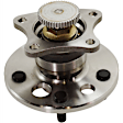 1997-2001 Toyota Camry - 4-Piece Kit Rear, Driver and Passenger Side Fully Loaded Strut, Includes (2) Shock Absorber and Strut Assembly and (2) Wheel Hub
