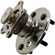 1997-2001 Toyota Camry - 4-Piece Kit Rear, Driver and Passenger Side Fully Loaded Strut, Includes (2) Shock Absorber and Strut Assembly and (2) Wheel Hub