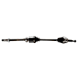 4-Piece Kit Front, Driver and Passenger Side Axle Assembly, New Kit FWD, includes (2) Axle Assembly and (2) Wheel Hub