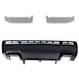 3-Piece Kit Valance, Valance Panel, Textured Includes (2) Headlight Filler and (1) Valance