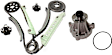 2-Piece Kit Timing Chain Kit, 4.6L, 8Cyl Includes (1) Timing Chain Kit and (1) Water Pump