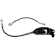 2002 Chevrolet Silverado 2500 HD - 2-Piece Kit Tailgate Latch, Includes (1) Tailgate Cable and (1) Tailgate Latch