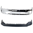 2021-2023 Ram 1500 Classic - 2-Piece Kit, Front, Lower Bumper, Chrome, Includes (1) Bumper and (1) Bumper Cover